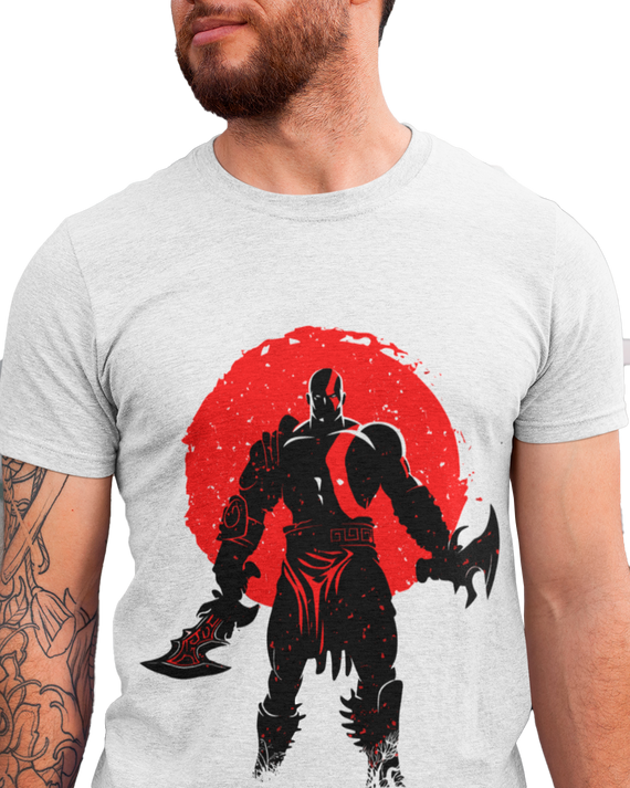 T-Shirt Masculino Kratos God of War
