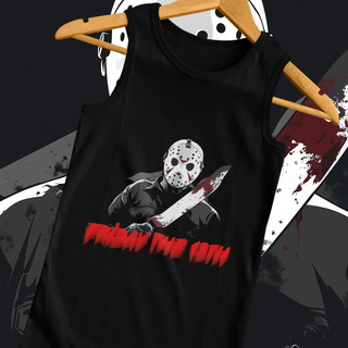 Nome do produtoRegata Friday the 13th Jason: O Estilo Assustador do Lendário Slasher