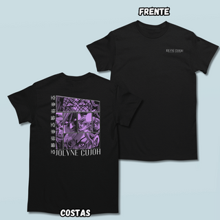 Camiseta Jolyne J Frente Costas