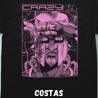 Nome do produtoCamiseta Crazy Frente Costas