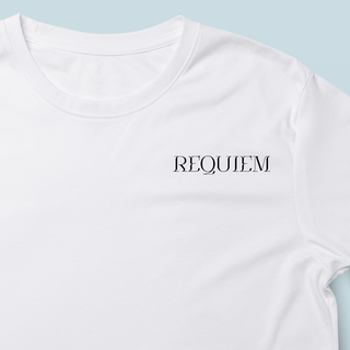 Nome do produtoCamiseta Requiem Preto Frente Costas