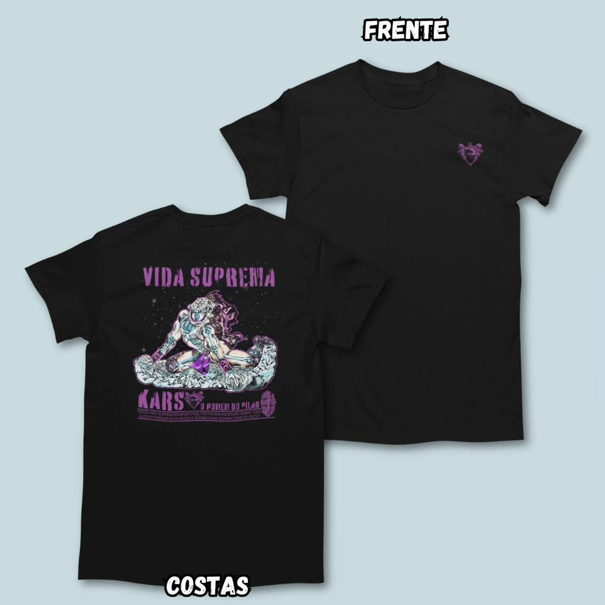 Nome do produto: Camiseta Kars Frente Costas