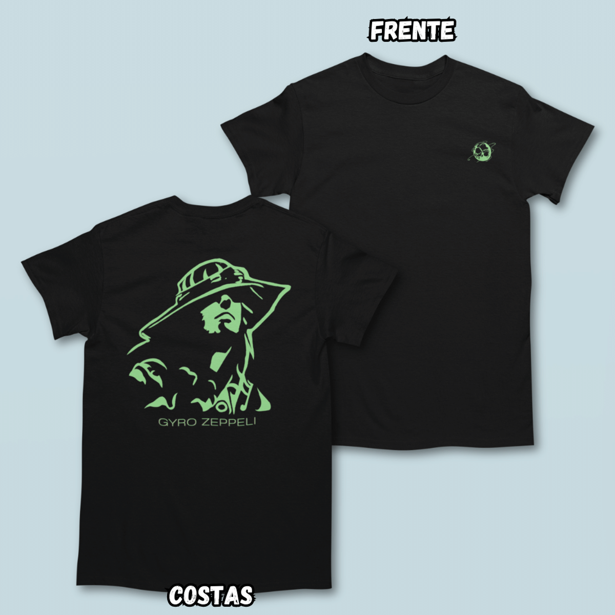 Nome do produto: Camiseta Gyro Frente Costas