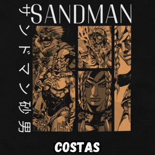 Nome do produtoCamiseta Oversized Sandman Frente Costas