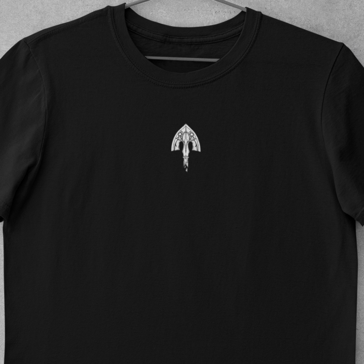 Nome do produto: Camiseta Minimalista Flecha Frente