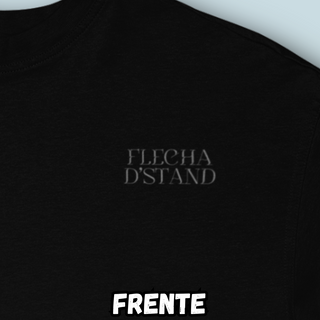 Nome do produtoCamiseta Oversized Flecha Stand Frente Costas