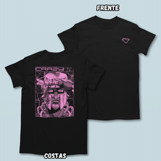 Nome do produtoCamiseta Crazy Frente Costas