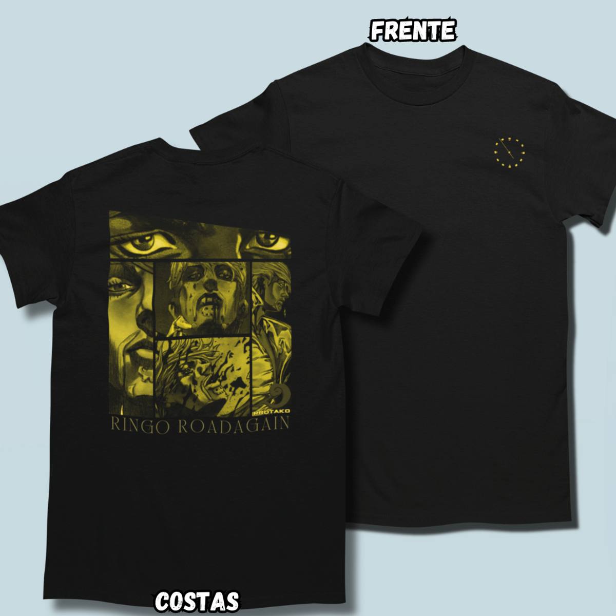 Nome do produto: Camiseta Ringo Frente Costas