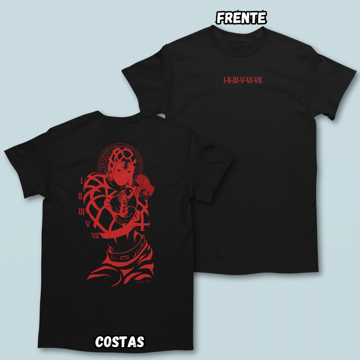 Nome do produto: Camiseta Mista Frente Costas