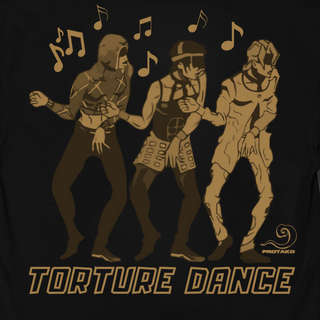 Nome do produtoCamiseta Oversized Torture Dance Frente Costas