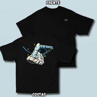 Camiseta Oversized Johnny Infinite Frente Costas