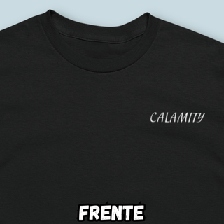 Nome do produtoCamiseta Oversized Calamity Wou Frente Costas