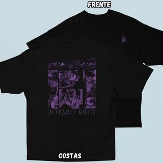 Camiseta Oversized Kujo Frente Costas