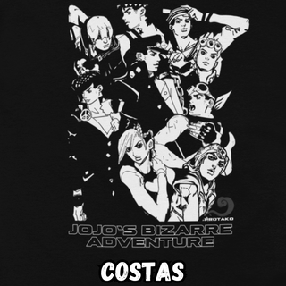 Nome do produtoCamiseta Oversized Joestars Frente Costas