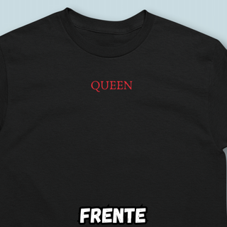 Nome do produtoCamiseta Queen Frente Costas