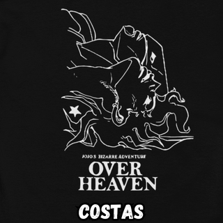 Nome do produtoCamiseta Oversized Over Heaven Frente Costas