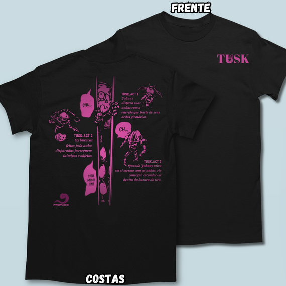 Camiseta Tusk Acts Frente Costas