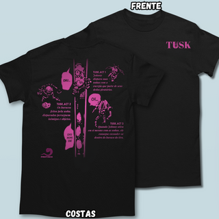 Camiseta Tusk Acts Frente Costas