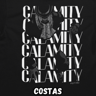 Nome do produtoCamiseta Oversized Calamity Wou Frente Costas