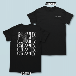 Nome do produtoCamiseta Calamity Wou Frente Costas