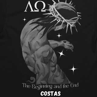 Nome do produtoCamiseta Alfa Omega Frente Costas