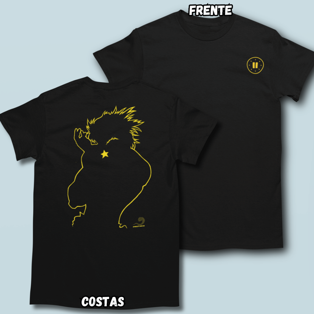 Nome do produto: Camiseta Brando Frente Costas