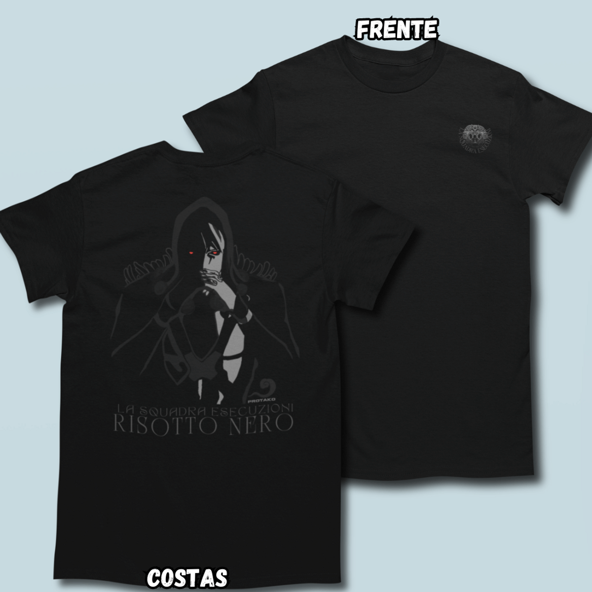 Nome do produto: Camiseta Risoto Frente Costas