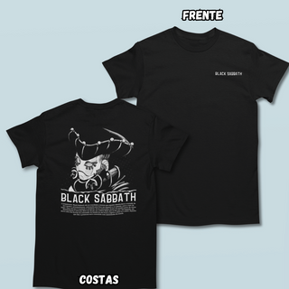 Camiseta Black Frente Costas 