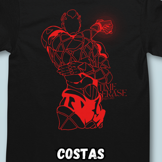 Nome do produtoCamiseta Time Erase Vermelho Frente Costas