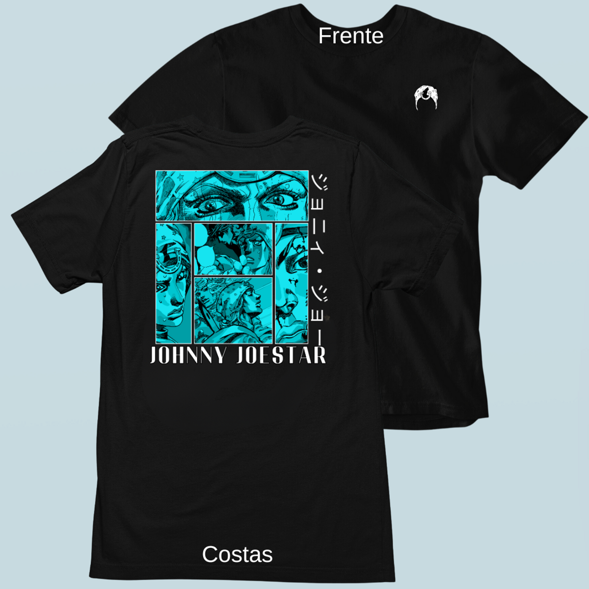 Nome do produto: Camiseta Johnny Frente Costas 