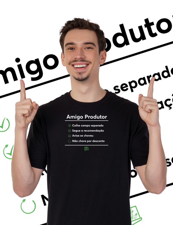 Camiseta AMIGO PRODUTOR