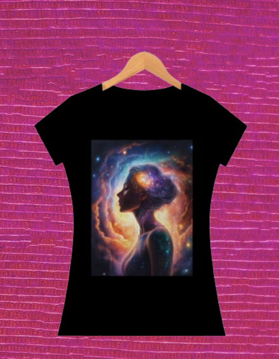 Camisa Feminina Mulher Universo