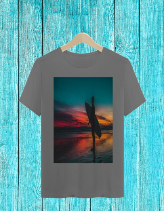 Camisa Estonada Masculina  Surf