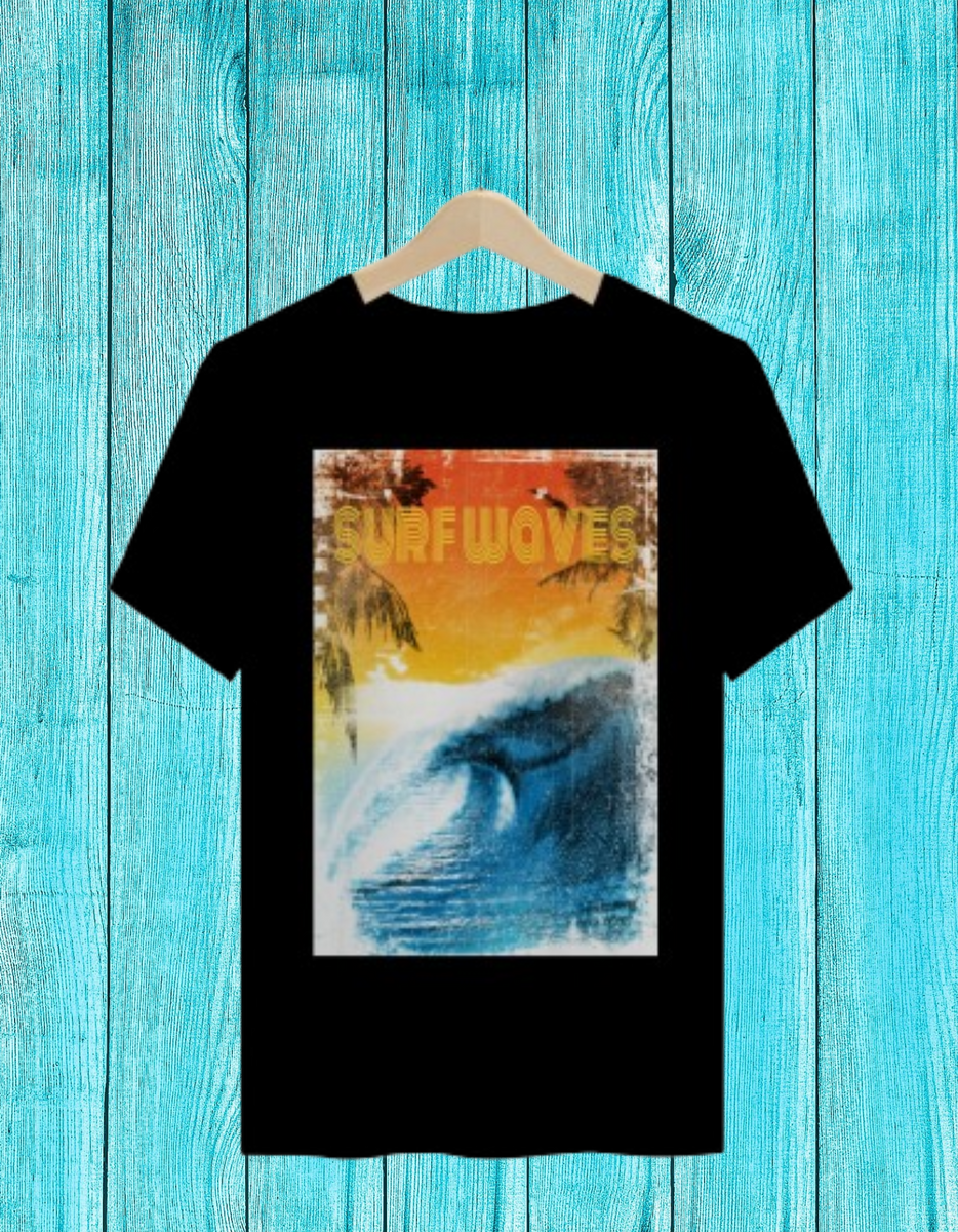 Nome do produto: Camisa Masculina Surf Waves