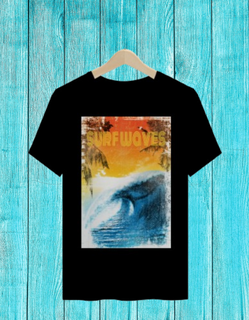 Camisa Masculina Surf Waves