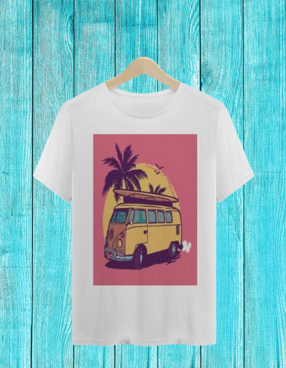 Camisa Masculina Kombi Surf