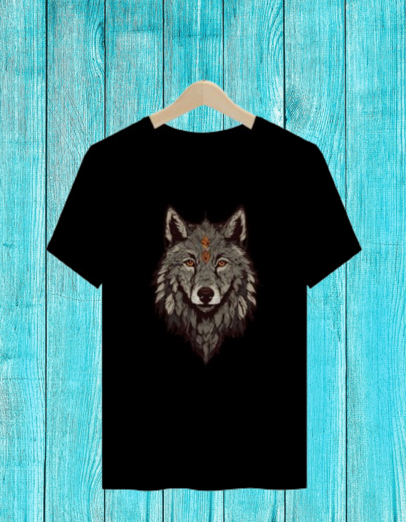 Camisa Masculina Lobo