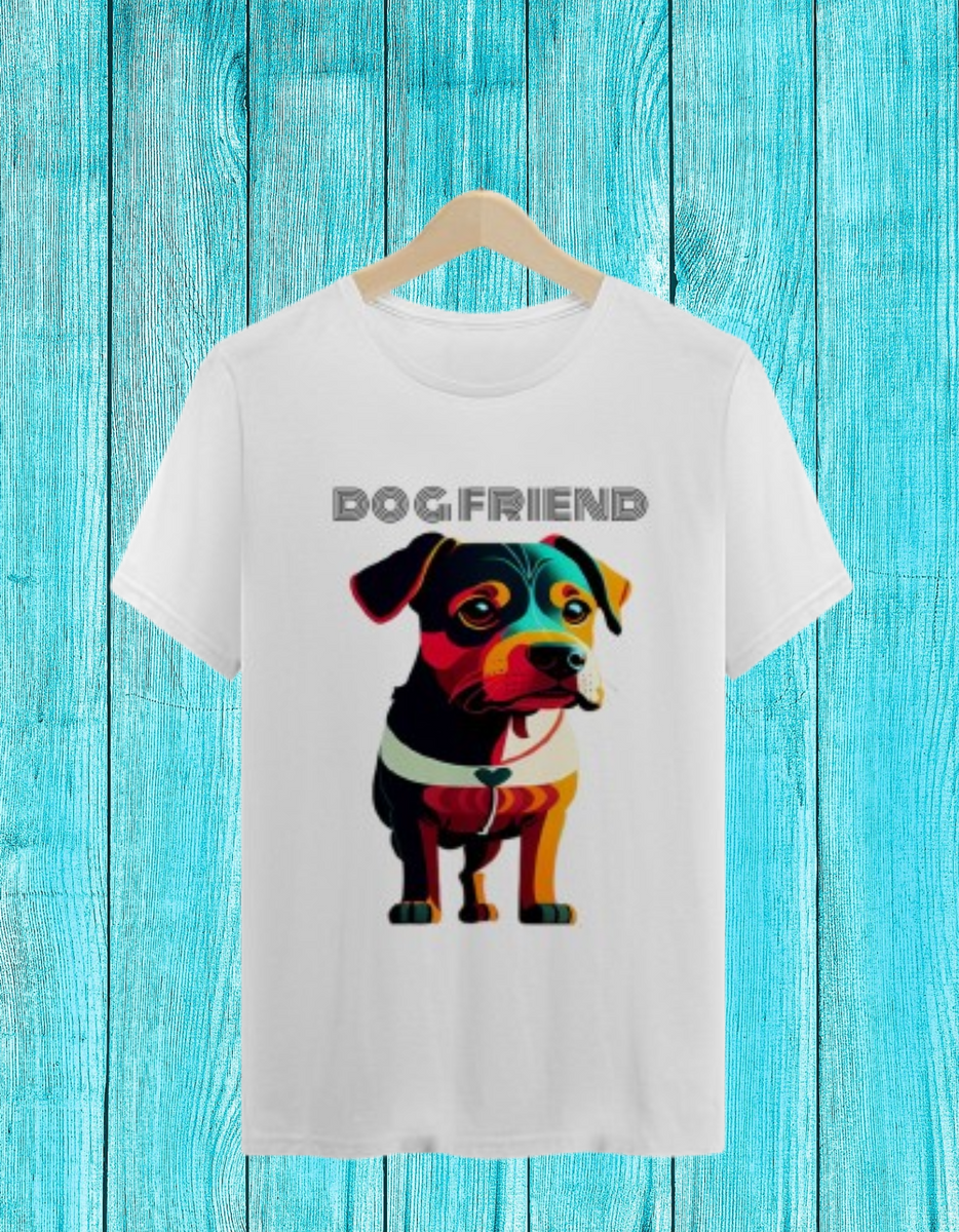 Nome do produto: Camisa Masculina Cão Amigo