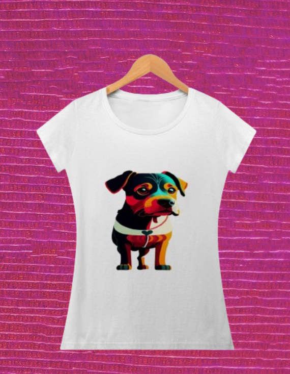 Camisa Feminina Dog 