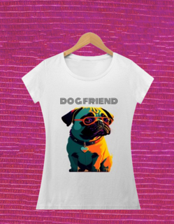 Camisa Feminina Cão Amigo