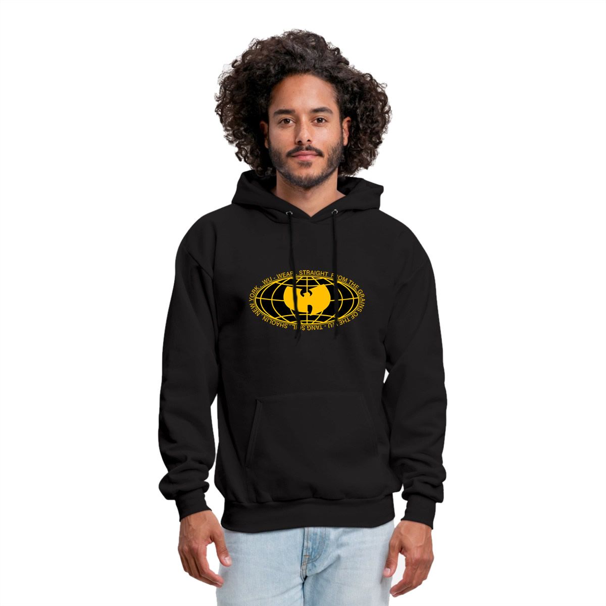 Nome do produto: Moletom Canguru Wu Tang Clan Interior Flanelado Globo Wu-Wear