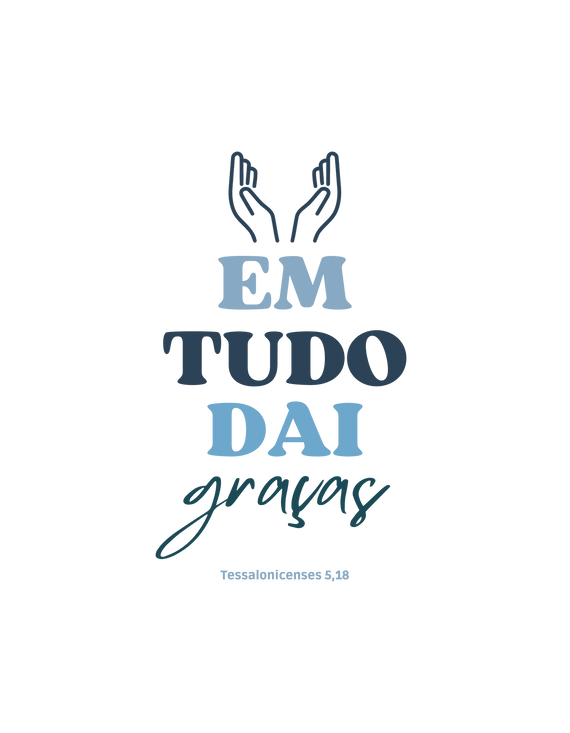 CAMISETA EM TUDO DAI GRAÇAS