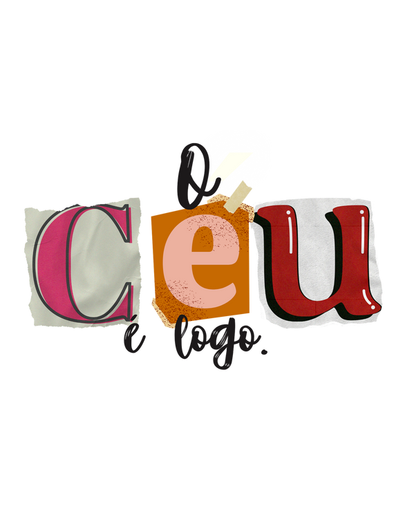 CAMISETA O CÉU É LOGO