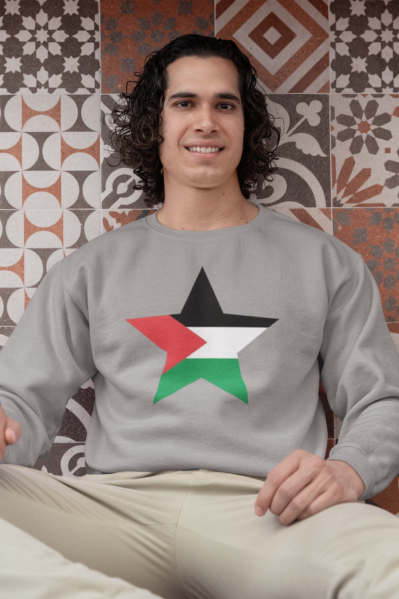 Nome do produto: Moletom UNISSEX Estrela Palestina