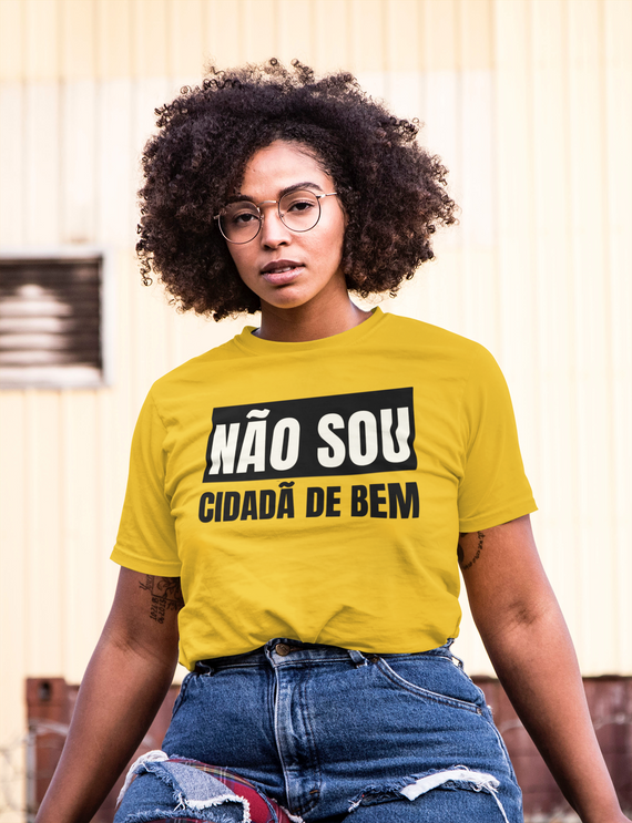 T-shirt Tradicional NÃO SOU