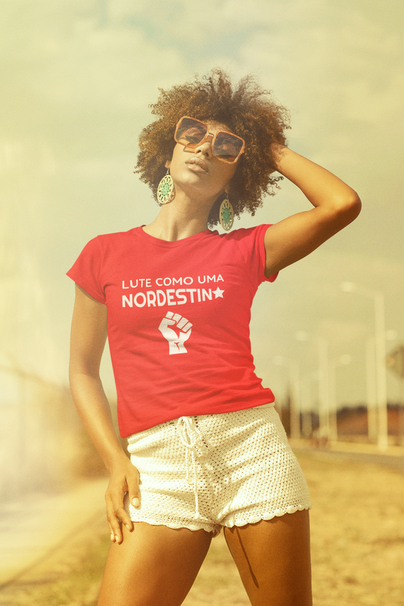 T-shirt Baby Look Nordestina 