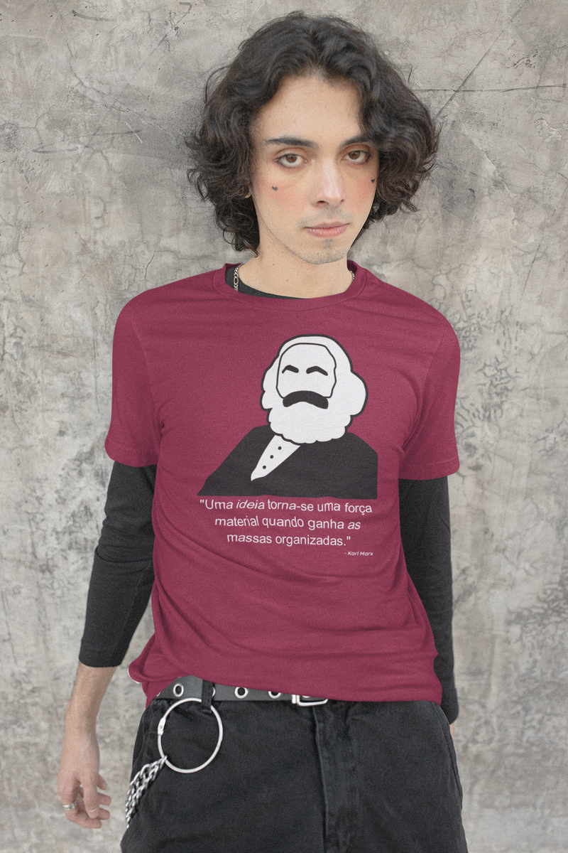Nome do produto: T-shirt Tradicional Karl Marx
