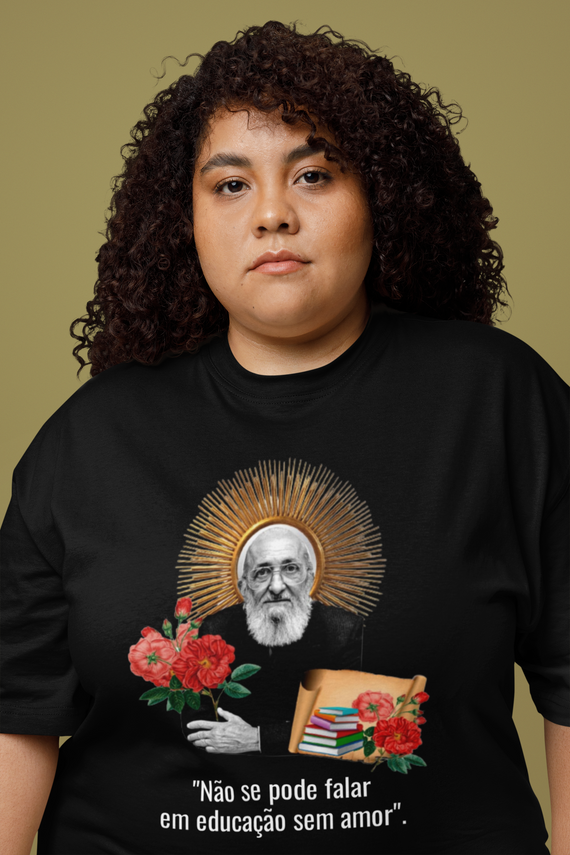 T-shirt Plus Size Paulo Freire