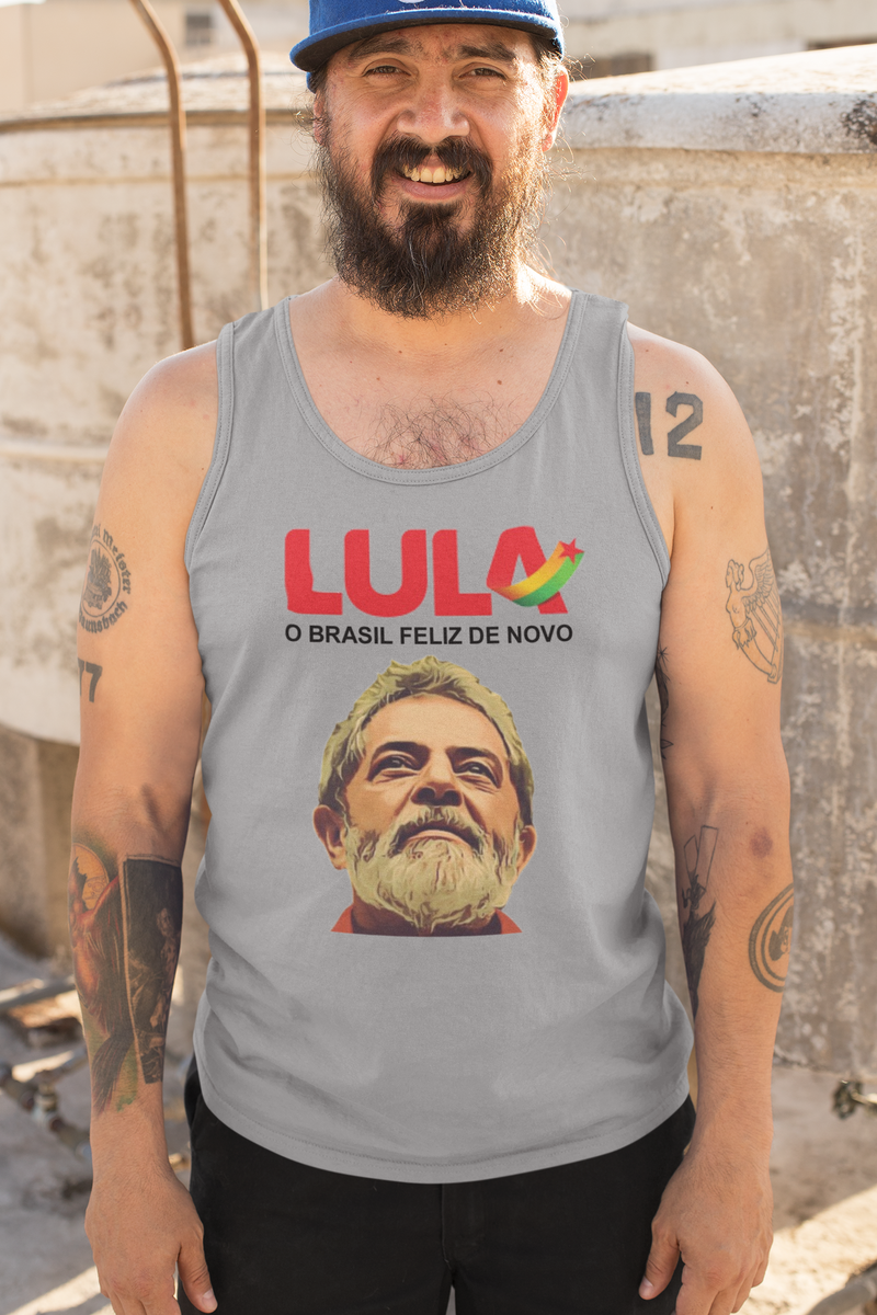 Nome do produto: Regata UNISSEX LULA BR