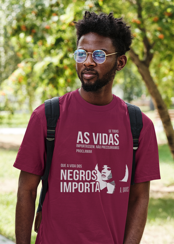 T-shirt Tradicional Vidas Negras
